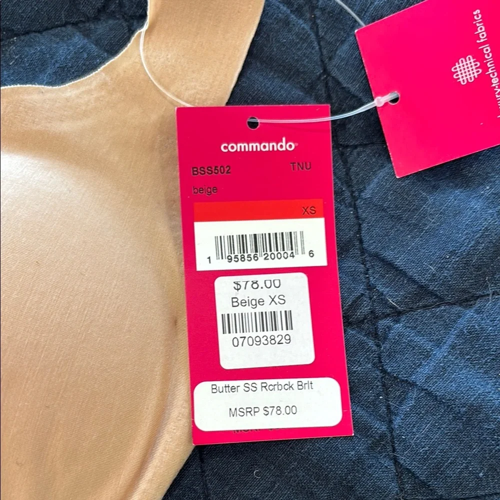 Commando Tan Racerback Bra - Picture 3 of 4